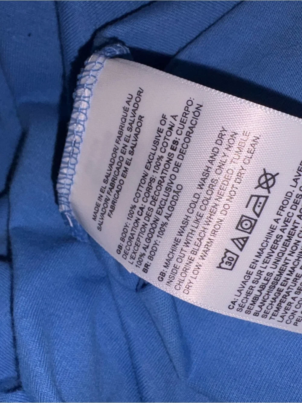 The North Face Women’s Marina Blue Graphic Tee Size M - New - Picture 7 of 9